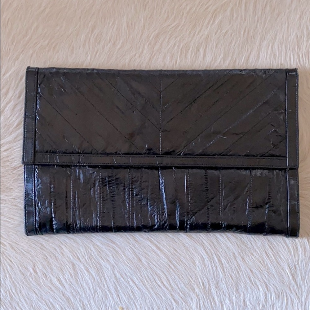 Vintage Eel Skin Clutch